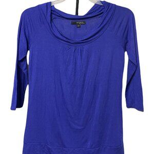 Studio by Liz Claiborne Royal Blue Blouse Size Small